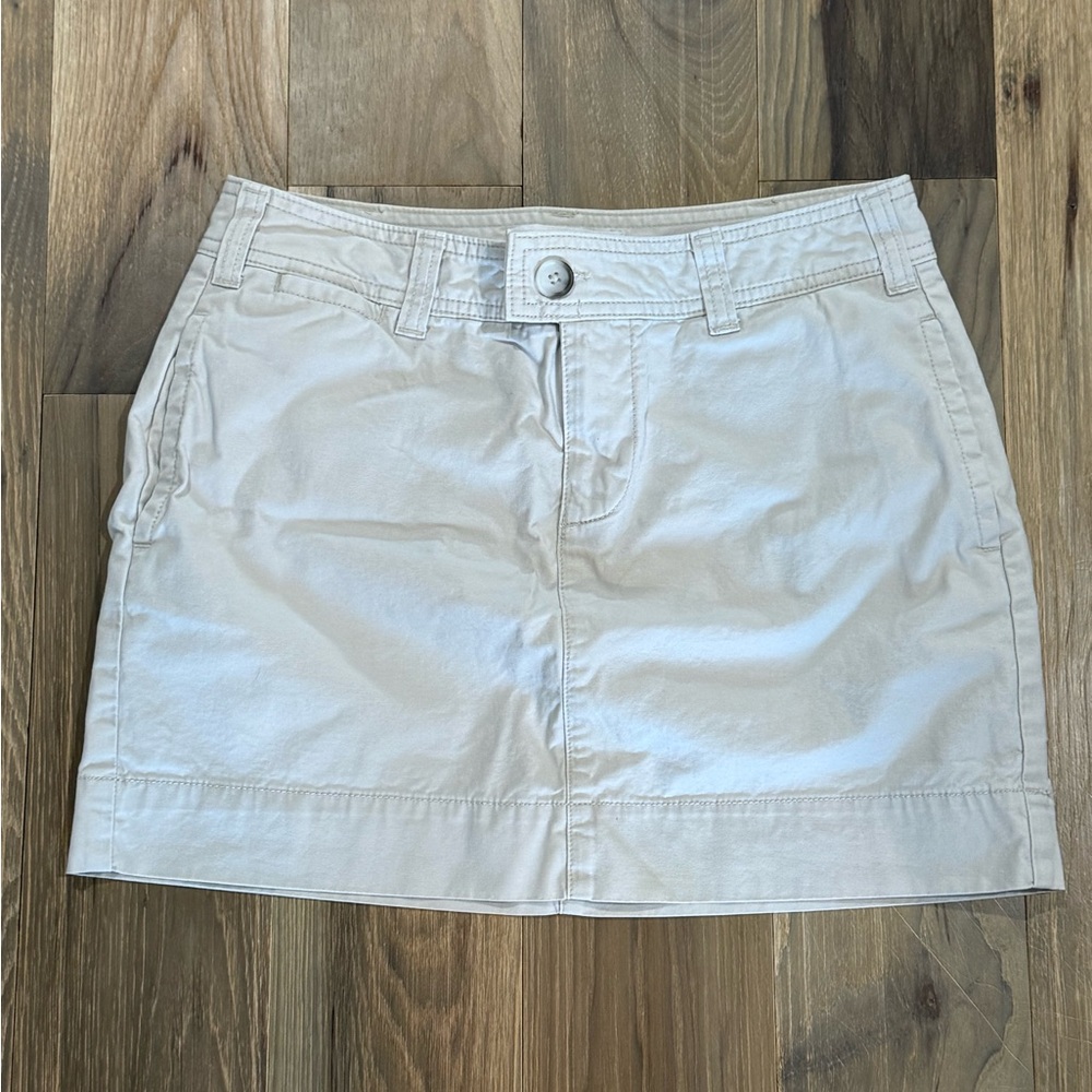 Gap Women's Khaki Mini Skirt